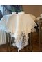 Living Room Set Runner Set Cream Linen French Lace Borderless Dowry Products - 7