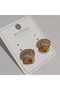 Xuping Quality Stainless Steel Anti-Allergic Zircon Stone Square Model Earrings - 3