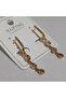 Xuping Good Quality Stainless Steel Anti-Allergic Dangle Heart Model Elegant Earrings - 5