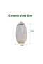 10 PCS Artificial Flowers Roses Fake Silk Flowers Rose with Vase for Home Office Hotel Decor - 8