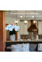 12 PCS Artificial Flowers Roses Fake Silk Flowers Artificial Roses for Home Office Hotel Decor - 4