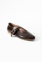 Melis Buckle Women's Ballerinas Stylish Daily Comfortable Office Shoes - 4