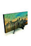 سطح طاولة من MDF مطبوع عليه صورة مدينة اسطنبول مقاس 10x20 2G-İstS1