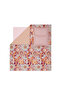 Bianca 100% Cotton King Size Ranforce Duvet Cover Set - Pink - 6