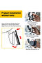 Car Baby Mirrors Interior Rear View Mirror Wide Angle Convex Rearview Mirror Anti Glare Large Vis... - 4