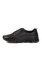Black genuine leather women's casual shoes - 4