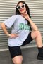 New Jersey Printed Oversize Unisex Cotton T-Shirt - 2