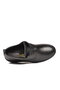 Black Genuine Leather (Large Size) Men's Casual Shoes - 4