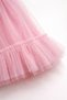 Girl's Floral Appliqued Strap Tulle Evening Dress for Weddings, Holidays, and Special Occasions - 3
