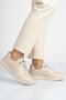 Ecru Genuine Leather Women's Casual Shoes