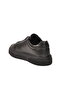 Black Lace-Up Men's Casual Shoes - 4