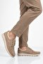 Sand Nubuck Genuine Leather Men's Casual Shoes