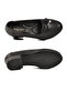 Black Genuine Leather Women's Heeled Shoes - 5
