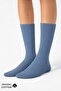 Unisex Organic Cotton Flight and Pilot Socks with Special Firming Technology, Midnight Blue - 4
