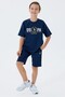 Boys' Bermuda Suit, 100% Cotton - 6