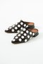 Bianca Women's Patent Leather Trok Detailed Pointed Toe Slippers - 2