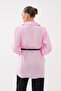 Modal Woven Shirt with Hidden Placket and Waist Belt - 8