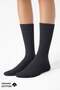 Unisex Organic Cotton Flight and Pilot Socks with Special Firming Technology Anthracite - 3