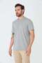 Green Micro Patterned Men's Basic T-Shirt - 2