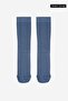 Unisex Organic Cotton Flight and Pilot Socks with Special Firming Technology, Midnight Blue - 2