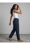 Tolga Saraçoğlu Elastic Waist Comfortable Cut Pants 30161 - 4