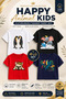 Little Safari Kids – 4-Piece Children's T-Shirt Set