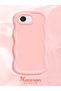 Shockproof Simple Pink Silicone Phone Case Compatible with iPhone 16E