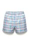 +50 Uv Protection Colorful Plaid Boys' Shorts Swimwear