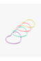 Heart Shaped Multi-Colored 4-Piece Bracelet Set - 3