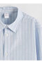 Striped Linen Blended Boy's Shirt - 2