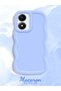 Simple Blue Silicone Phone Case Compatible with Vivo Y02S Shockproof - 2