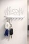 White | |   Kaz Ve Doğa Key Holder Metal Key Ring Hanger with Hanger Modern Wall Decor | |   Key Hanger Wall Key Holder Decorative Hanger Key Organizer Entrance Hall Decoration Metal Hanger - 4