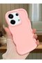 Shockproof Simple Pink Silicone Phone Case Compatible with Redmi Note 13 Pro 5g - 2