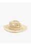 Seashell Detailed Straw Hat