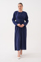 Pins and Sewn Gold Accessories Modal Woven Dress - 2