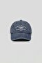 Men's Street Embroidered Baseball Cap Navy Blue
