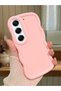 For Tecno Camon 40 Pro 5g Compatible Shockproof Simple Pink Silicone Phone Case