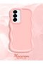 Simple Pink Silicone Phone Case Compatible with Samsung Galaxy A56 Shockproof