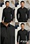 Devaste slim fit siyah gömlek - 4