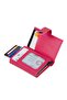 Women's Leather Rfid Protective Aluminum Automatic Mechanism Card Holder and Wallet - 5