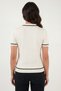 Contrast Detailed Regular Fit Knitwear Polo Collar t Shirt Polo Collar t Shirt 4617057 - 7