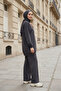 2 Thread Plain Oversize Hijab Set 5600 - 2