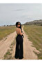 Black Amber Halter Neck Jumpsuit - 2