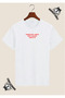 Witty Quotes Special Design Printed White T-Shirt