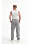 Men's Baggy Comfortable Fit Wide Leg 2 Thread Sweatpants - 3