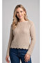 Women's Openwork Detailed Seasonal Sweater