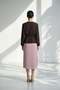 Powder Stone, and Tulle Detailed Full-Fit Midi Skirt - 4