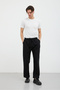 Men's Lycra 100% Pes Fabric Regular Fit Trousers with Elastic Waist - 4