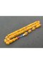 Zeyzun Masterpiece Vertical Vein (Signature Nail Spacer Stamps Silver) Crimped Amber - 3