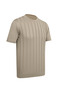 Men's Crew Neck Patterned Short Sleeve Summer Knitwear Stone T-Shirt Classic Pattern - 5315 - 3